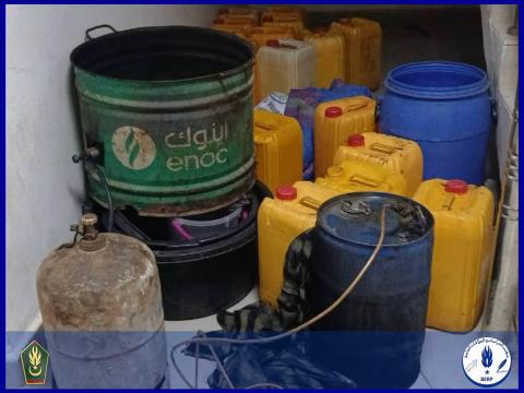 الدرك الوطني يفكك شبكة تمتهن تصنيع وترويج الخمور