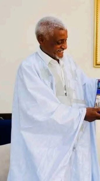 اطر من التيار الناصري تزور القيادي البارز احمد ولد دومان